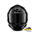 Capacete Para Motociclista Alpinestars Sr7 Solide Preto Gloss - Imagem 3