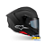 Capacete Para Motociclista Alpinestars Sr7 Solide Preto Matte - Imagem 4