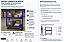 Gaiola Logística Móvel para Triagem de Encomendas – 2 Compartimentos 1200x800x1600 mm - Imagem 3