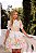 Vestido Curto em Crepe Floral - Imagem 1