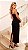 Vestido Midi Preto Stile Italiano - Imagem 3