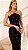 Vestido Midi Preto Stile Italiano - Imagem 1