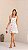 Vestido Linho Floral - Imagem 1