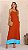 Vestido Longo Bicolor - Imagem 3