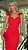 Vestido Mídi Vermelho em crepe Ruby Vermelho - Imagem 2