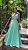 Vestido Longo Verde Água - Imagem 1