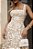 Vestido Midi de Renda Richelieu Nude Harmony Nude - Imagem 2