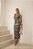 Vestido Mídi Estampa Artística - Imagem 1