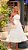Vestido Midi Aurora de Renda Off White - Imagem 2