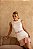Vestido Curto em Crepe Off White Flow - Imagem 2