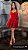 Vestido Curto em Crepe Vermelho Love Beat - Imagem 1