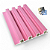Painel Ripado WPC revestido com filme 2,90m x 0,16m, e=2,4cm - COR ROSA - Imagem 1