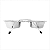 Comedouro Inox Duplo 3 Suporte Baixo Jambo Pet - Imagem 4