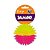 Bola Tpr Pequena Espinho Dual Rosa e Amarelo - Jambo Pet - Imagem 1