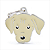 Placa Id Labrador Creme - My Family - Imagem 1