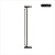 Grade Porta Fit Com Extensor 10cm + 70cm Larg X 83cm Alt Cor Preta - Tubline - Imagem 2