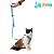 Conjunto Peitoral H Neo Gato U Azul Toh - Imagem 2