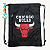 Sacola Esportiva Com A Superficie Exteri Chicago Bullsmaccabi - Imagem 1