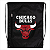 Sacola Esportiva Com A Superficie Exteri Chicago Bullsmaccabi - Imagem 1