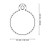 Placa Id Circulo Gd Aluminio Azul - Imagem 2