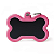 Placa Id Osso Xl Cor Pt Al Com Borracha Rs - Imagem 1