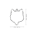 Placa Id Spitz Italiano Branco - Imagem 2