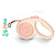 Guia Retratil Pet Formato Hamburguer, Confecc Em Plast Abs, Policarbon E Silicone Ext 3m Cor: Rosa - Mewoof - Imagem 1
