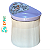 Comedouro Pote Elevado Alto Postura Pet 390ml Cachorros Lilas - FamÍlia De EstimaÇÃo - Imagem 1