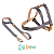 Conjunto Peitoral Trad. Basic P Grafite-caqui - Toh - Imagem 1
