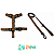 Kit Peitoral H Jacquard Caqui M Para CÃes Fabrica Pet - Imagem 1