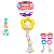 Brinquedo Corda/borracha Estrela Pinus 18cm Para CÃes Toys - Imagem 1