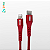 Cabo Mfi Lightning Para Usb-c Vermelho | Elite Cable Coca-cola 1.2m Iwill - Imagem 3