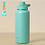 Garrafa Termica Hydrav2 950ml - Turquesa - Pacco - Imagem 1