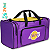 Bolsa Esportiva Com Duas Alcas Curtas Nba - Los Angeles Lakers - Maccabi - Imagem 1
