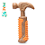 Wood Mix Martelo - Brinquedo Dental - Arm E Hammer - Imagem 2