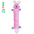 Pelucia Coelhinho Rosa Zippy Paws Jigglerz - Imagem 1