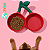 Comedouro Vetreska Ceramica Em Formato Cereja Cherry Pet Bowl - Imagem 3