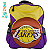 Mochila 3d - Nba - Los Angeles Lakers - Maccabi - Imagem 1