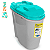Dispenser Home Porta Racao Plast Pet 25 Lt Azul - Imagem 1