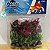 Planta Plastica Mini P302 C/6 (7,5cm) Para Aquario Mais Acqua - Imagem 1