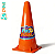 Postinho Educador Pequeno Laranja - Pet Injet - Imagem 1