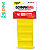 Kit Refil Cata Caca Amarelo Cheiro De Talco - 4 Rolos Germanbag - Imagem 1