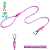Guia De Corda Para Caes Lilac - U - Freefaro - Imagem 1