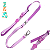 Guia Running Maos Livre Lilac Para Caes - U - Freefaro - Imagem 1