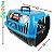 Caixa De Transporte N1 Azul Brinqpet - Imagem 1