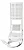 CHUVEIRO ACQUA DUO BRANCO 220V/7800W - Imagem 4