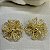 Brinco Flor gold - Imagem 3