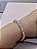 Bracelete Fio Rosê e cristais - Imagem 3