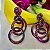 Brinco Grace Magenta - Imagem 1