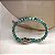 Bracelete Fio Verde Cristal - Imagem 3